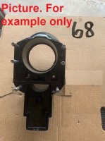 MerCruiser Bravo Bell housing 41646A10 (image for) MerCruiser Bravo Bell housing 41646A10