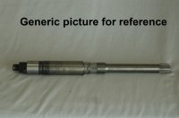 MerCruiser Bravo Drive Shaft 858517A3 (image for) MerCruiser Bravo Drive Shaft 858517A3