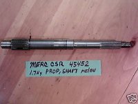MerCruiser Propeller Prop shaft 45452 (image for) MerCruiser Propeller Prop shaft 45452