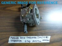 MERCURY 3.4L CARBURETOR 7785A29 (image for) MERCURY 3.4L CARBURETOR 7785A29