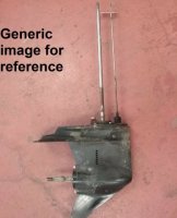 Mercury lower unit 50 hp 821306T28 (image for) Mercury lower unit 50 hp 821306T28