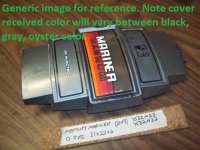 Mercury Front Cover 7532A23 (image for) Mercury Front Cover 7532A23