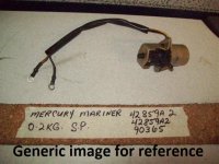 Mercury Primer Solenoid Enricher Valve 42859A2 (image for) Mercury Primer Solenoid Enricher Valve 42859A2