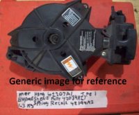 Mercury housing starter assembly 42207A1 (image for) Mercury housing starter assembly 42207A1