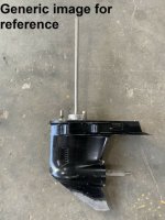 Mercury lower unit gear housing 9760T41 (image for) Mercury lower unit gear housing 9760T41