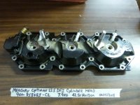 MERCURY MARINER PORT CYLINDER HEAD 858483T07 858483T6 (image for) MERCURY MARINER PORT CYLINDER HEAD 858483T07 858483T6