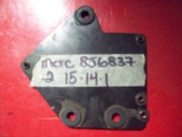 Mercury Mariner ECU Mount Plate 856837 (image for) Mercury Mariner ECU Mount Plate 856837