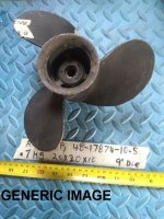 Mercury propeller 48-17874-10.5 (image for) Mercury propeller 48-17874-10.5