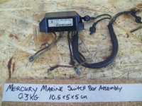 Mercury Marine switch box assembly 6222A4, 5287A1, (image for) Mercury Marine switch box assembly 6222A4, 5287A1,