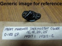 Mercury Thermostat Cover 143171 (image for) Mercury Thermostat Cover 143171