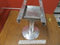 ALUMINUM SLIDING PEDESTAL BOAT SEAT MOUNT MOUNTING BASE (image for) ALUMINUM SLIDING PEDESTAL BOAT SEAT MOUNT MOUNTING BASE
