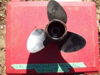 Propeller Prop 10.5x11 RH 14 spline 3 Blade (image for) Propeller Prop 10.5x11 RH 14 spline 3 Blade