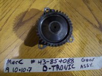 MerCruiser D-TRONIC VM Diesel GEAR ASSEMBLY 43-854088 (image for) MerCruiser D-TRONIC VM Diesel GEAR ASSEMBLY 43-854088