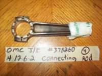 OMC Johnson Evinrude connecting rod 378260 (image for) OMC Johnson Evinrude connecting rod 378260