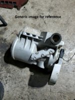 OMC 800 3.8 Upper Unit Gearcase 982739 0982739 (image for) OMC 800 3.8 Upper Unit Gearcase 982739 0982739