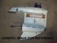 OMC 800 Lower Unit Gear Case 0983506 983506 (image for) OMC 800 Lower Unit Gear Case 0983506 983506