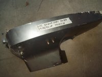 OMC seadrive 2.7 L lower starboard engine cover 984950 0948950 (image for) OMC seadrive 2.7 L lower starboard engine cover 984950 0948950