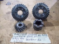 OMC Cobra Gear Set 986656 914726 914716 (image for) OMC Cobra Gear Set 986656 914726 914716