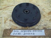 Johnson Evinrude 9.9 15HP 4 Stroke Rope Start Flywheel 0584452 (image for) Johnson Evinrude 9.9 15HP 4 Stroke Rope Start Flywheel 0584452