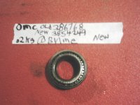 OMC Volvo BRP tapered roller bearing 3854249 0386768 (image for) OMC Volvo BRP tapered roller bearing 3854249 0386768