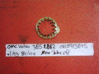 OMC Volvo lock washer retainer 3852862 913845 (image for) OMC Volvo lock washer retainer 3852862 913845