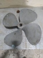 Propeller 23x22 Right-Hand 4 Blade (image for) Propeller 23x22 Right-Hand 4 Blade