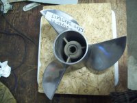 Mercury MerCruiser Propeller 48-88450-23 Cleaver (image for) Mercury MerCruiser Propeller 48-88450-23 Cleaver