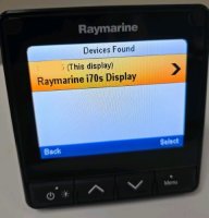 RayMarine i70s Multi Function Display E70327 (image for) RayMarine i70s Multi Function Display E70327