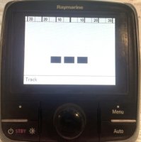 Ray Marine P70r Auto Pilot Control Head (image for) Ray Marine P70r Auto Pilot Control Head