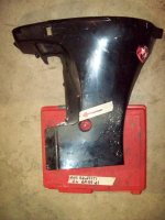 Mercury Mariner Long Port Bottom Cowl 826277T1 (image for) Mercury Mariner Long Port Bottom Cowl 826277T1