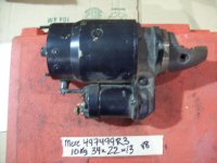 Johnson Evinrude Starter Motor 3858463 (image for) Johnson Evinrude Starter Motor 3858463