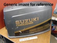 Suzuki 225 200 175 150 Engine Cover Hood (image for) Suzuki 225 200 175 150 Engine Cover Hood