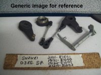 Suzuki Throttle Link Clutch Lever Shaft 19121-87D00 19122-87D00 (image for) Suzuki Throttle Link Clutch Lever Shaft 19121-87D00 19122-87D00