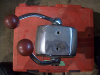 Vintage Morris Remote-control duel lever Mercruiser OMC (image for) Vintage Morris Remote-control duel lever Mercruiser OMC