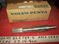 Volvo 822789 axle shaft (image for) Volvo 822789 axle shaft