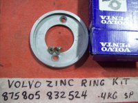 Volvo Penta Zink kit anode 875805 (image for) Volvo Penta Zink kit anode 875805