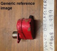 Volvo B18 B20 crankcase vent oil Trap 419808 (image for) Volvo B18 B20 crankcase vent oil Trap 419808