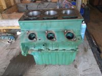 Volvo Penta 2003 diesel cylinder block (image for) Volvo Penta 2003 diesel cylinder block