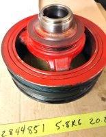 Volvo Penta 22844850 Crankshaft Pulley (image for) Volvo Penta 22844850 Crankshaft Pulley