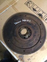 Volvo Penta AQ130 B20 8 Bolt Flywheel (image for) Volvo Penta AQ130 B20 8 Bolt Flywheel