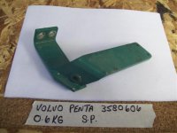 Volvo Penta MD2040C MD2040D Choke Cable Anchor Bracket 3580606 (image for) Volvo Penta MD2040C MD2040D Choke Cable Anchor Bracket 3580606