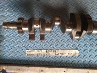 VOLVO PENTA CRANKSHAFT 876252 (image for) VOLVO PENTA CRANKSHAFT 876252