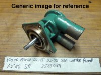 Volvo Penta Sea Water Pump 3583089 (image for) Volvo Penta Sea Water Pump 3583089