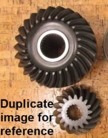 Volvo Penta Drive Gear Set 3852403 (image for) Volvo Penta Drive Gear Set 3852403