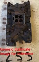 Volvo Penta 5.8 intake manifold 3853910 (image for) Volvo Penta 5.8 intake manifold 3853910