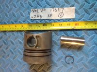Volvo Penta piston 876117 (image for) Volvo Penta piston 876117