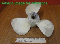 Volvo Penta Propeller Short Hub 14x11 (image for) Volvo Penta Propeller Short Hub 14x11