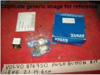 Volvo Penta Push Button Switch Kit 876950 (image for) Volvo Penta Push Button Switch Kit 876950
