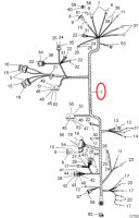 Volvo Penta Cable Harness 3858102 (image for) Volvo Penta Cable Harness 3858102