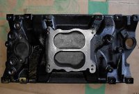 Chevy 5.0, 5.7 small block 4 barrel Vortec intake manifold (image for) Chevy 5.0, 5.7 small block 4 barrel Vortec intake manifold